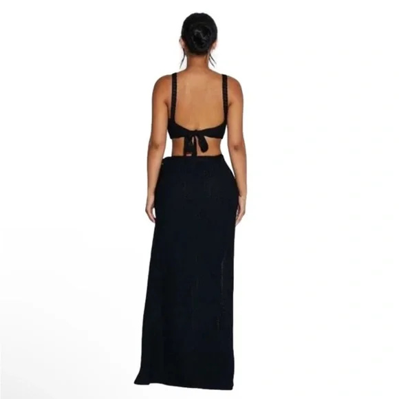 New! NAKED WARDROBE Wrapped in Crochet Collection Maxi Skirt Black Sz  Small is available for purchase on au PAY Market - Imported Goods Online  Store Co.Ltd. | au PAY Market - Online
